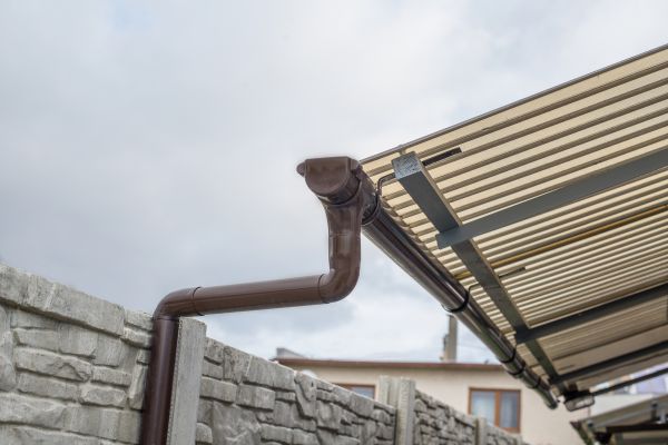 Plastic Downspout Installation in Dothan